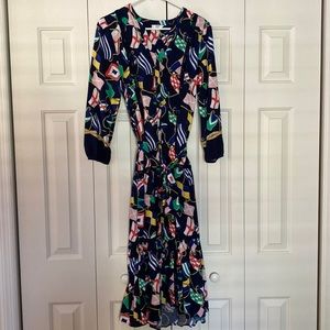 Crown and Ivey Longer Length Cotton Dress Size S Great for Spring and Summer